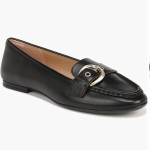 Naturalizer Lola Black Leather Loafers